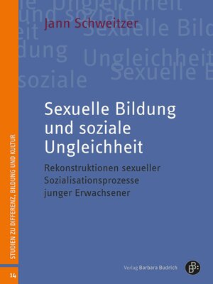 cover image of Sexuelle Bildung und soziale Ungleichheit